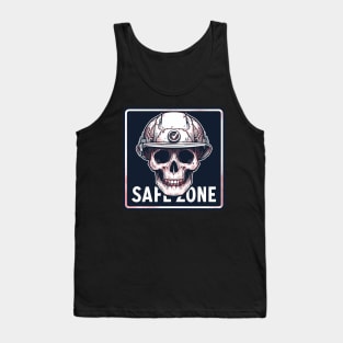 Retro Safe Zone Before Death Tank Top